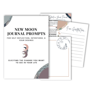 moon journaling prompts pages