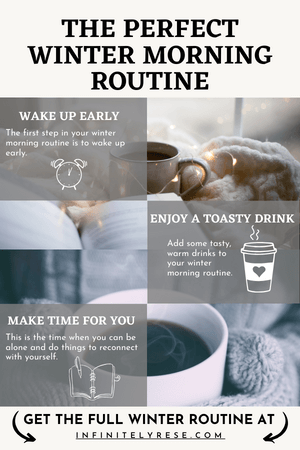 the perfect winter morning routine