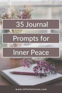 journal prompts for inner peace