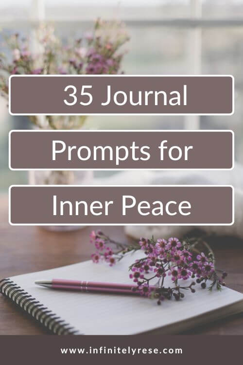 journal prompts for inner peace