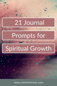journal prompts for spiritual growth