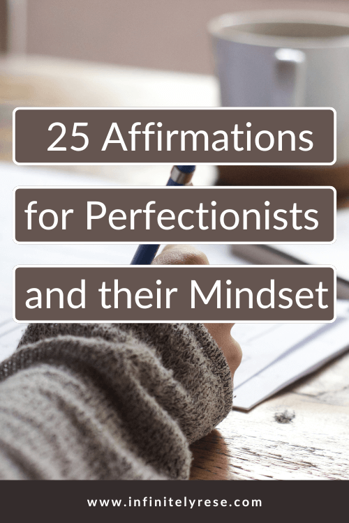 affirmations for perfectionists