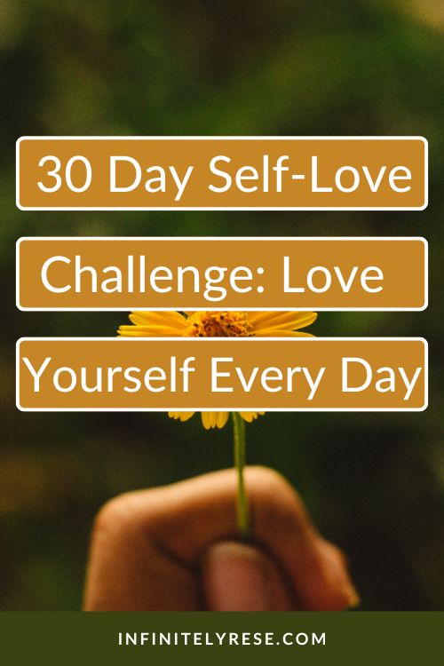 30 day self love challenge