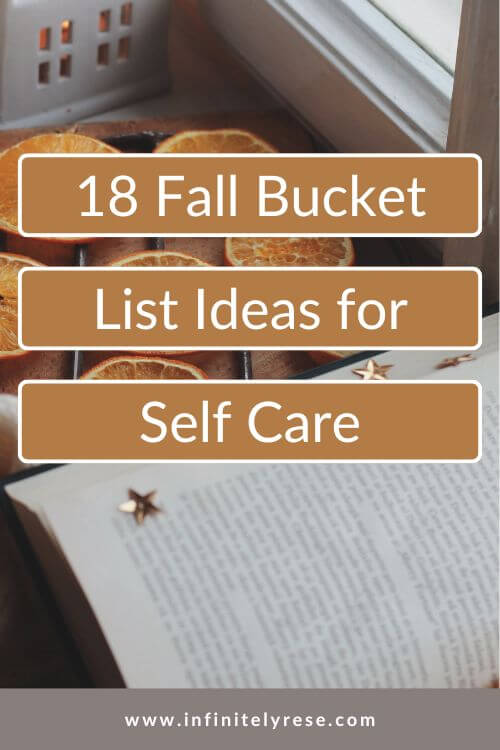 fall bucket list ideas for self care and personal growth