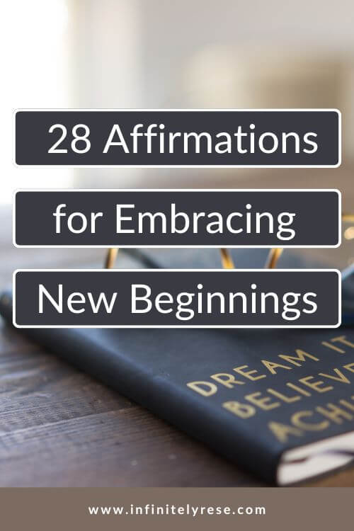 affirmations for new beginnings
